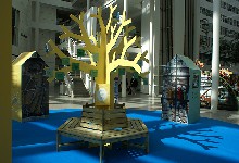 Sporen van Smaragd - atrium stadhuis