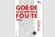 Symposium Goede redenen voor foute taal
